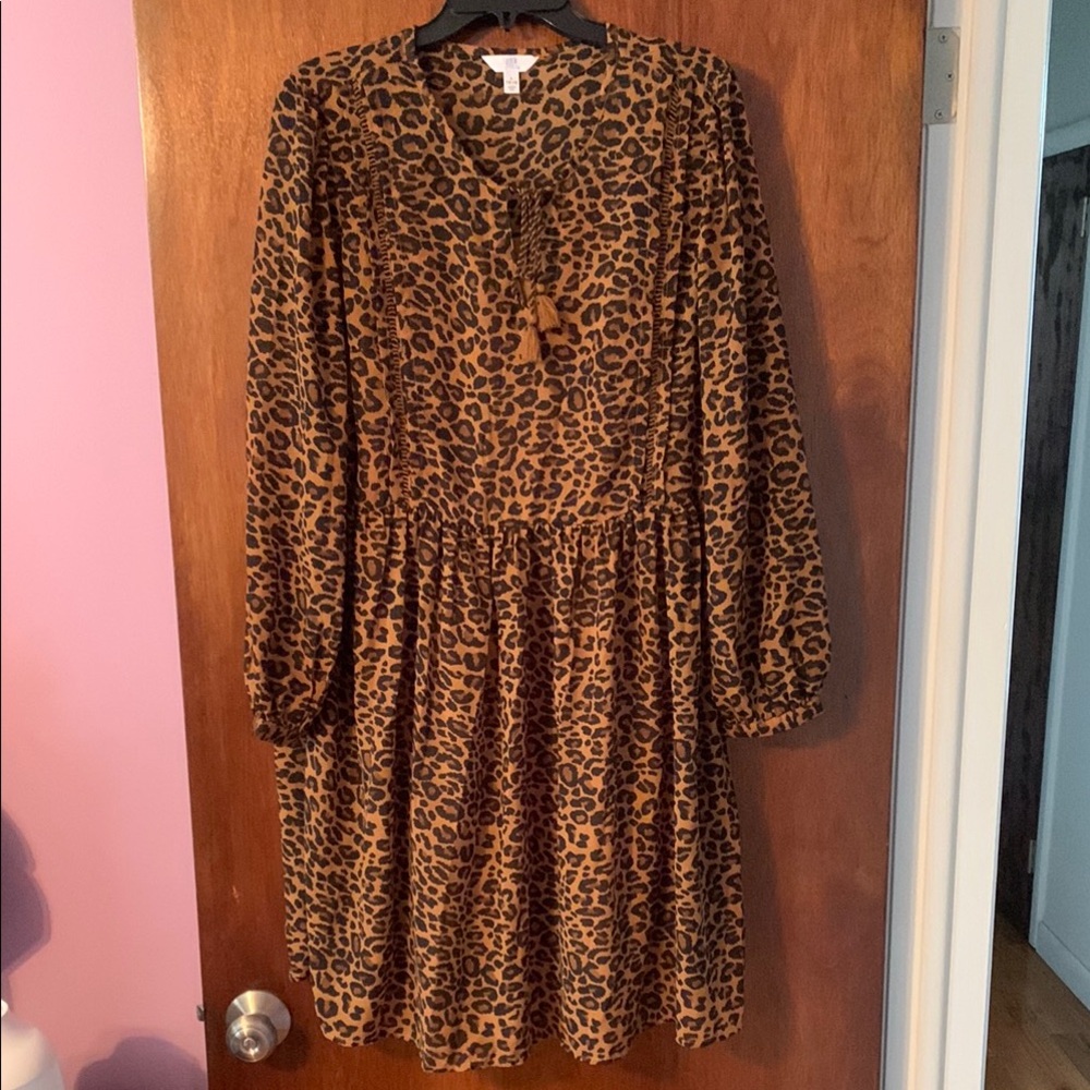Time and Tru Animal Print Dress